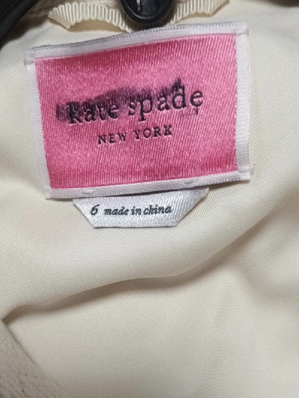 kate spade Luxe Twill Belted Utility Trench Jacket